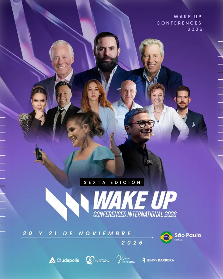 Wake Up Conferences International 2026 · 20 e 21 de novembro · São Paulo